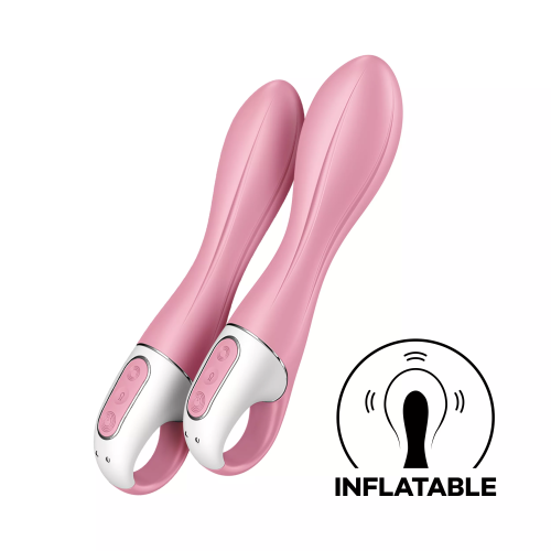 Satisfyer Air Pump Vibrator 2 - Надувний вібратор для оргазму, 20.9х3.8 см (рожевий) - купити в Києві, Україні