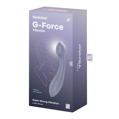 Satisfyer G-Force Violet - Вибратор, 19 см (фмолетовый)