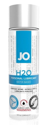 System JO H2O Warming - зігрівальна змазка на водній основі з екстрактом перцевої м'яти, 240 мл. - купити в Києві, Україні