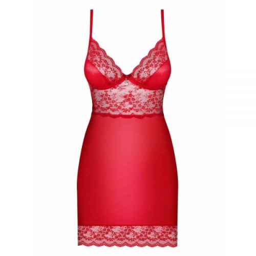 Комплект Obsessive Lovica chemise  (XXL)