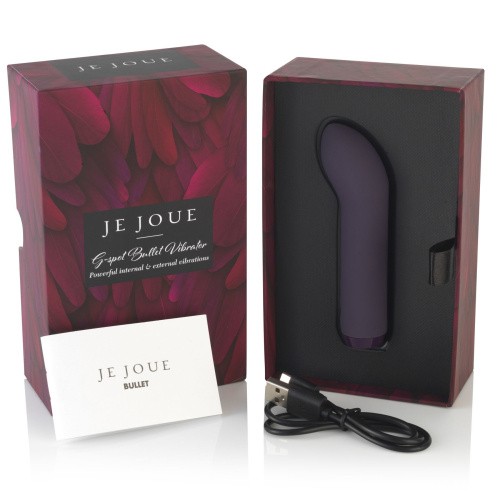 Je Joue G-Spot Bullet Vibrator Purple - премиум вибратор с глубокой вибрацией, 11,4х2,4 см. (пурпурный)