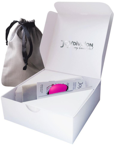 Joy Division Joyballs Secret - одиночный вагинальный шарик, 6х3.7 см (розовый)
