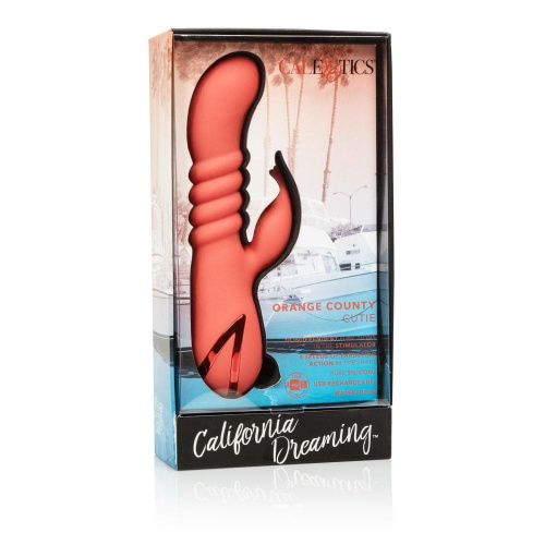CalExotics Orange County Cutie вибратор кролик, 11.5х3.8 см