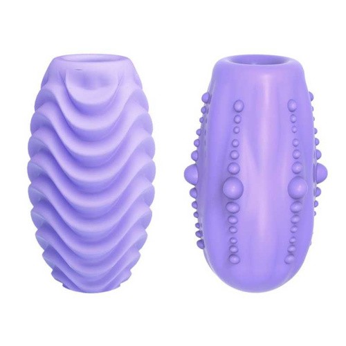 Pretty Love Romantic Double Sided Egg Masturbator - Мастурбатор, 8,6х4.6 см (фиолетовый)
