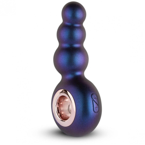 Hueman Outer Space Vibrating Anal Plug - Анальна пробка з вібрацією, 13,2 см (фіолетовий) - купити в Києві, Україні
