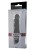 Taboom My Favorite Mini Ribbed Vibe - волнистый мини вибратор, 12х3 см (черный)