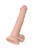 Toyfa Realstick Nude - Реалистичный вибратор с выносным пультом на проводе, 22х3.8 см
