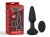Chisa Breakout Pro Smooth Anal Dilator - Анальна пробка з вібрацією, 14.5х3.8 см (чорний) - купити в Києві, Україні