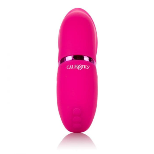CalExotics Full Coverage Pump - Помпа для клитора с вибрацией, 7.5х4.5 см