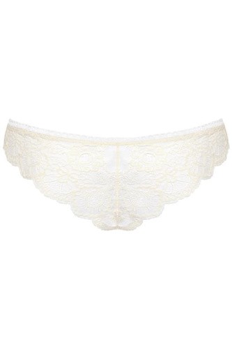 Obsessive 874-PAN-2 - сексуальные трусики с кружевом, L/XL (экрю)
