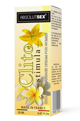 Ruf - Clito Stimula - Крем для стимуляции клитора, 20 мл