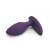 We-Vibe Ditto + Лубрикант 50 мл - смарт-пробка с дистанционным управлением, 8.8х3,1 см  (фиолетовый)