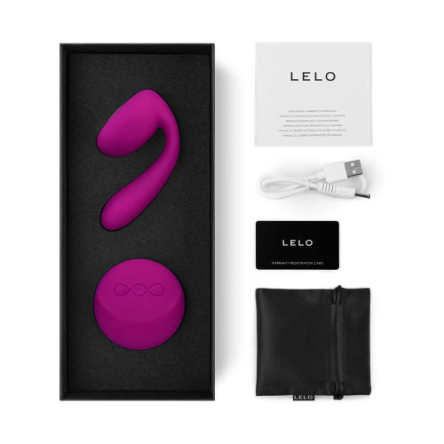 Lelo Ida - Вибромассажер для пары, 9х1.9 см (фиолетовый)