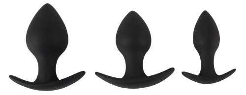 Набір анальних пробок - Black Velvets Anal Trainer Set - купити в Україні | Секс шоп SEX-SHOP.ua