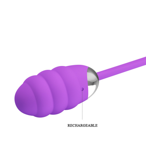 Pretty Love Franklin Vibrating Egg Purple - Виброяйцо, 19,1 см (фиолетовый)