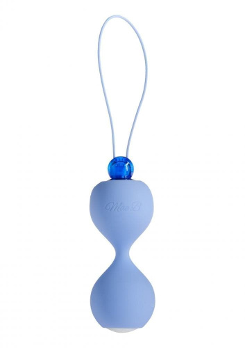 Mae B Soft Touch Vibr Love Balls - вагинальные шарики с вибрацией, 3,5 см (фиолетовый)