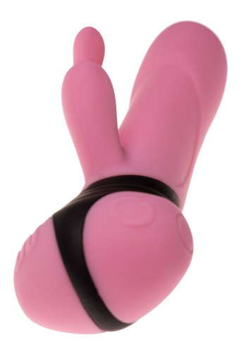 Adrien Lastic Mini Bonnie вибратор кролик с вращением ствола и 10 режимами вибрации, 18.4х3.1 см