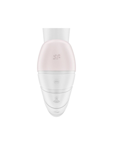 Satisfyer Supernova - Вибратор с вакуумно-волновым стимулятором клитора, 16.9х3.7 см (белый)