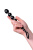 Toyfa A-Toys M - анальная цепочка, 23.2х2.7 см (чёрный)