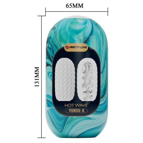 Pretty Love Hot Wave Venus X Egg Blue - Мастурбатор, 13,1 см