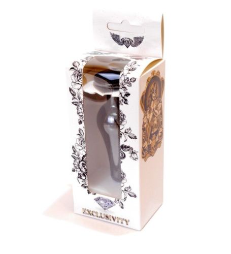 Анальная пробка B-Series Jewellery Dark Silver Butt Plug