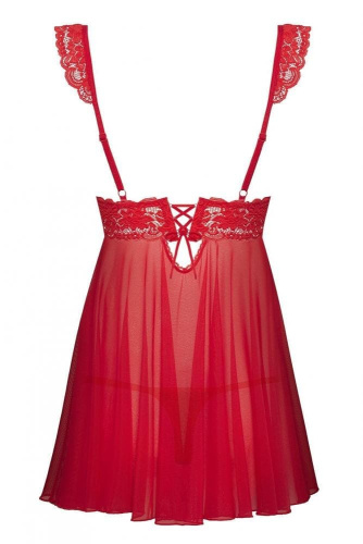 Комплект Obsessive 863-BAB-3 babydoll (S/M)