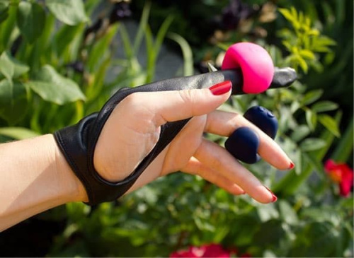 Gvibe Gring - Міні-вібратор на палець, 3х3 см (рожевий) - купити в Києві, Україні