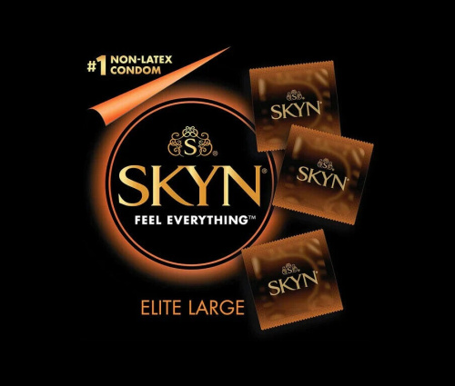Безлатексные презервативы увеличенного размера SKYN Large, 10 шт