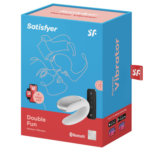 Вибратор для пар Satisfyer Double Fun