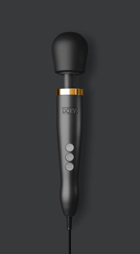 Преміальний вібратор мікрофон DOXY Die Cast з покриттям із 24-каратного золота - купити в Україні | Секс шоп SEX-SHOP.ua