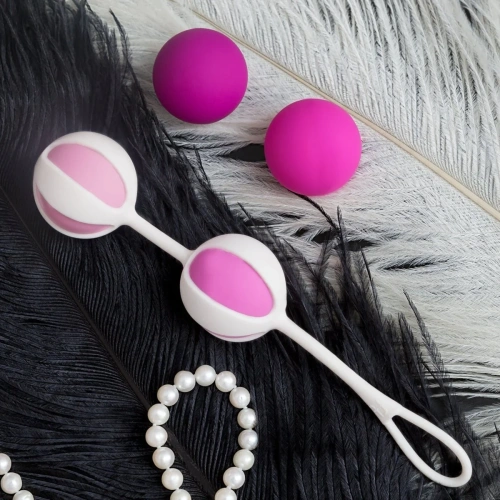 Вагинальные шарики Geisha Balls 2, 17х3 см