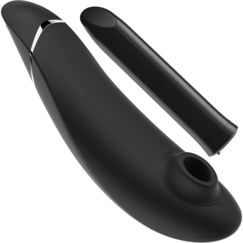 Womanizer Premium + We-Vibe Tango Silver Delights + Лубрикант 50 мл - Набор лакшери-игрушек