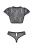 Комплект Passion LEAFA BIKINI black S/M Комплект Passion LEAFA BIKINI black S/M