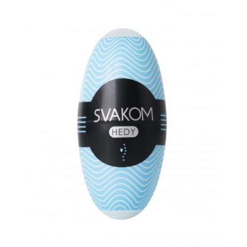 Svakom - Hedy Male Мастурбатор-яичко, 8.5х4 см (голубой)