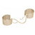 Bijoux Indiscrets Desir Metallique Handcuffs - Gold - Наручники металлические (золотистые) Bijoux Indiscrets Desir Metallique Handcuffs - Gold - Наручники металлические (золотистые)