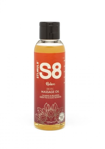 Stimul8 Massage Oil - Массажное масло, 125 мл (зеленый чай и сирень)