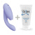 Womanizer Duo 2 + Лубрикант 50 мл - Вибратор с вакуумным стимулятором, 20.3х3.5 см (сиреневый) Womanizer Duo 2 + Лубрикант 50 мл - Вибратор с вакуумным стимулятором, 20.3х3.5 см (сиреневый)