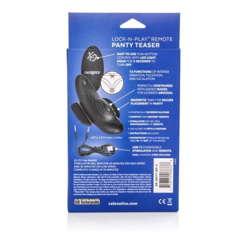 Remote Lock N Play Panty Teaser - Стимулятор