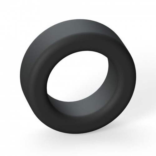 Love To Love Cool Ring Black Onyx - эрекционное кольцо, 3 см. (чёрный)
