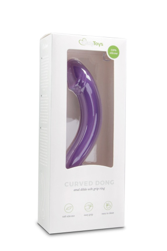 EasyToys Curved Dong - Фаллоимитатор, 17.5 см (фиолетовый)