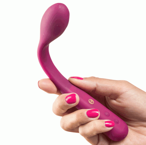 Cosmopolitan Bendable Love Vibrator Purple - гибкий вибратор, 15х2,8 см (розовый)