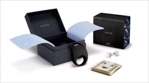Lelo Pino Federal - виброкольцо, 8х2 см (черный)
