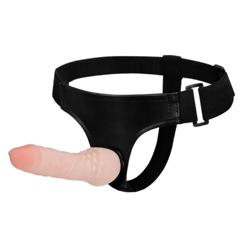 LyBaile Ultra Passionate Cyberskin Penis - Страпон, 16 см (тілесний) - купити в Києві, Україні