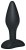 Orion Black Velvets Small - Анальна пробка, 9х2,6 см (черный) Orion Black Velvets Small - Анальна пробка, 9х2,6 см (черный)