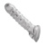 Tom of Finland Textured Girth Enhancer - Рельефная насадка для члена, 19х3.8 см (прозрачный) Tom of Finland Textured Girth Enhancer - Рельефная насадка для члена, 19х3.8 см (прозрачный)