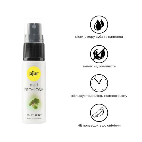 Pjur Med Pro-Long Spray - Спрей для продления полового акта, 20 мл