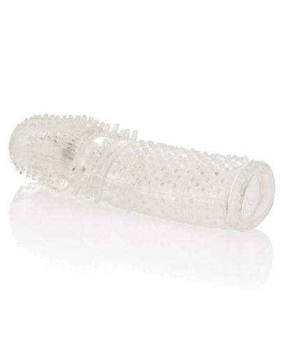 California Exotic Novelties Senso Extension - Насадка на пенис, 14х4 см (прозрачная)