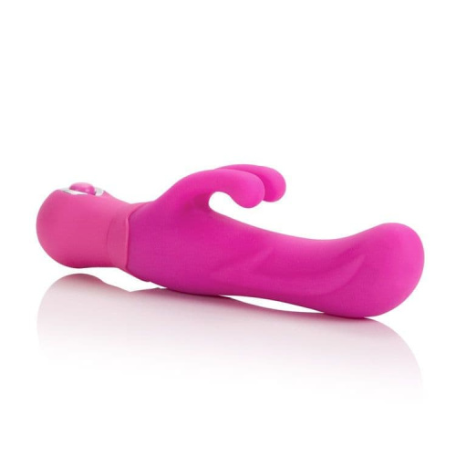 California Exotic Novelties Posh Double Dancer - вибратор с двойным клиторальным удовольствием,10х4 см (розовый)