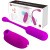 LyBaile - Pretty Loce Curupira Multifunctional Sucker Purple - Комплект из виброяйца и вакуумного стимулятора LyBaile - Pretty Loce Curupira Multifunctional Sucker Purple - Комплект из виброяйца и вакуумного стимулятора