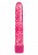 CalExotics Leopard Massager пластиковый вибратор, 17х3 см (розовый)